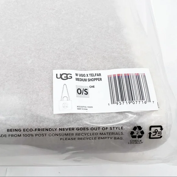 UGG x TELFAR Medium Shopper - Chestnut - Picture 16 of 16